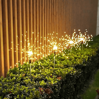 Solar Garden Lights Warm White / 90 LEDs